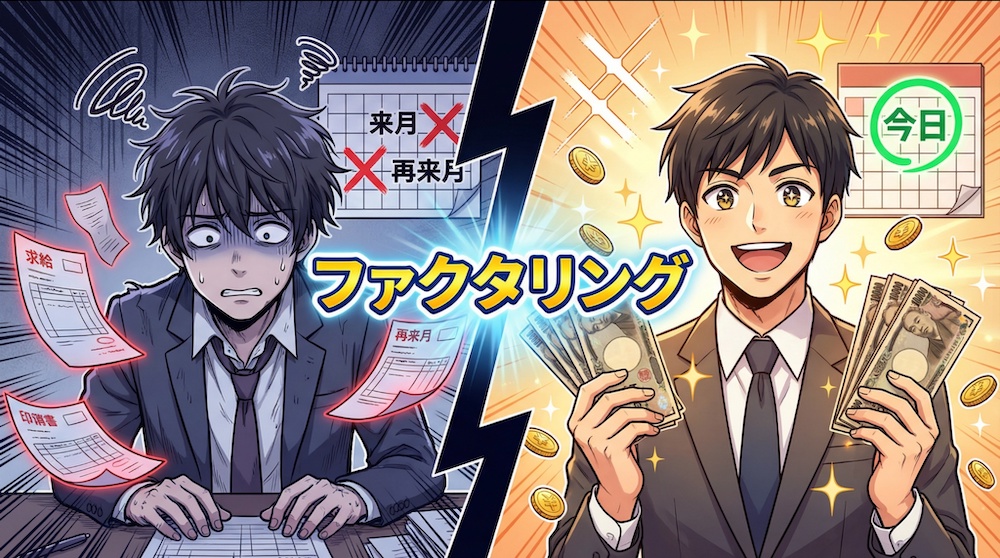 【超入門】ファクタリングとは?元デザイナーの僕が3分でわかるように図解します