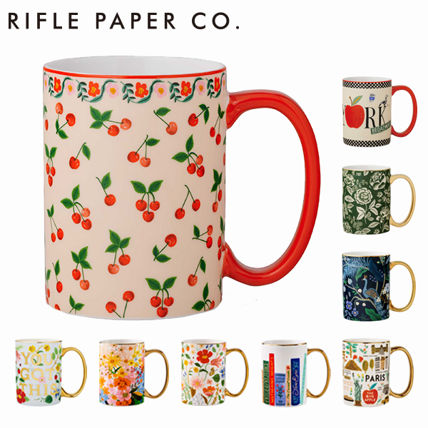 RIFLE PAPER CO ライフルペーパー Mug マグカップ - SpotWrite RIFLE PAPER CO ライフルペーパー Mug マグカップ - SpotWrite